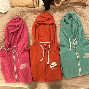 Lot of 3 Nike jackets